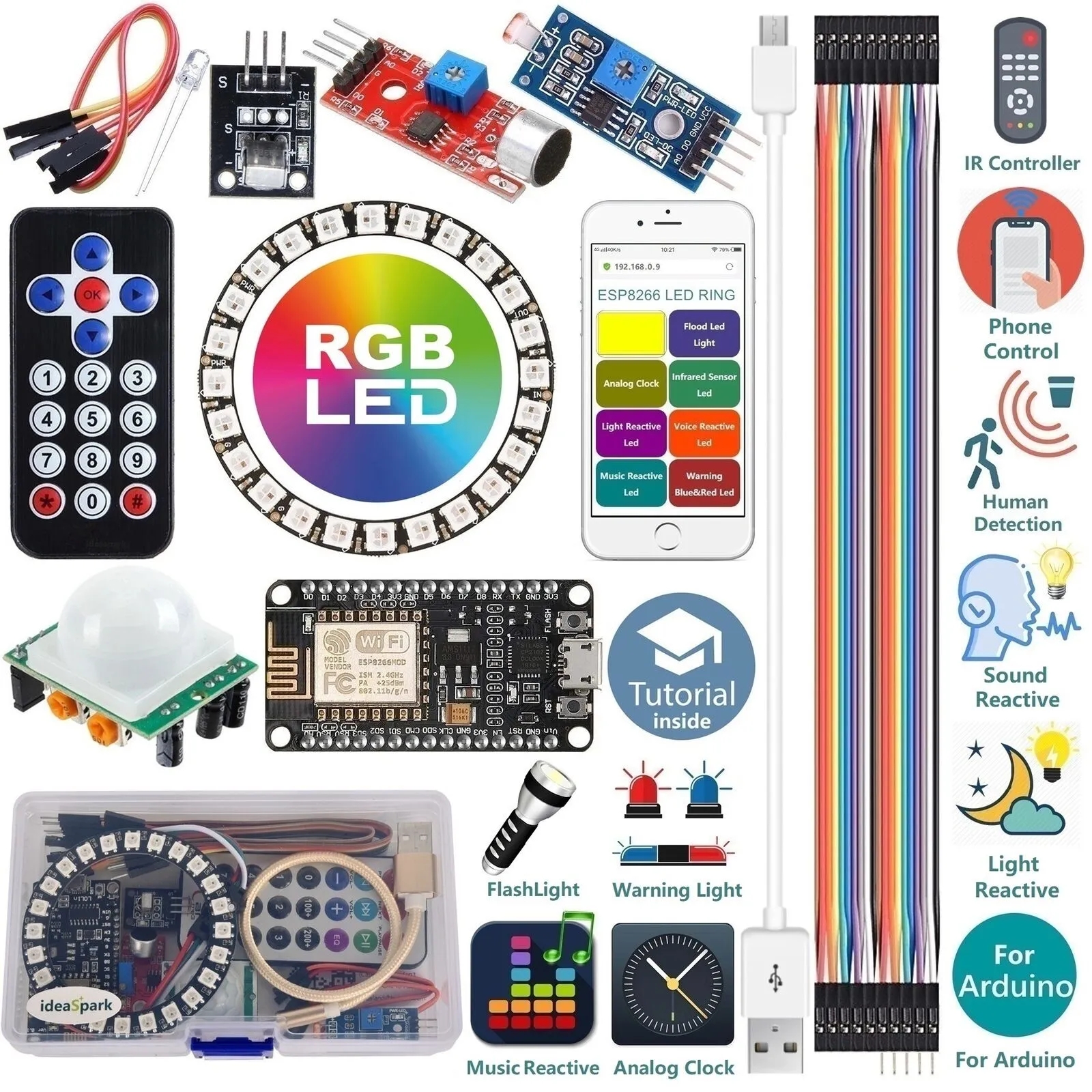 Arduino Starter Kit with Starter Projects